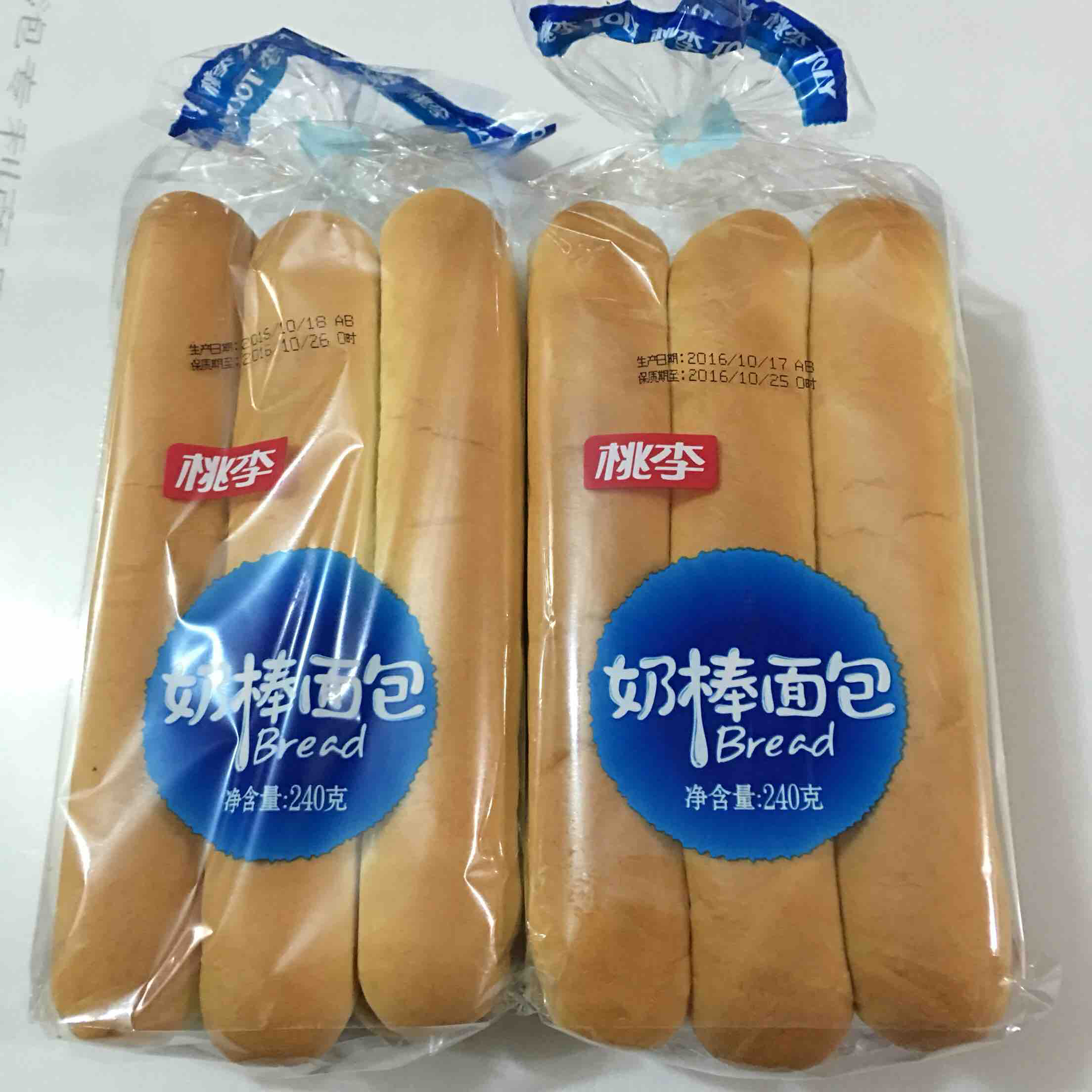 桃李奶香棒240g