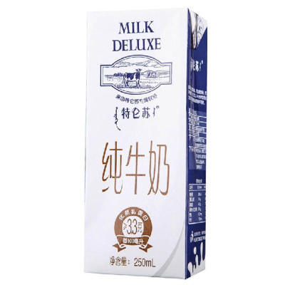 特仑苏纯牛奶250ml 商品图1