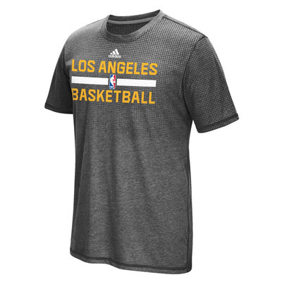 洛杉矶湖人队短袖训练服