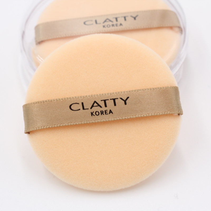 超细密抗菌植绒粉扑圆形化妆散粉蜜粉扑柔软细腻定妆粉饼专用粉扑