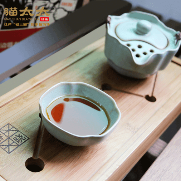 原产靠谱茶 正山小种 老川茶红茶100g礼盒装 特