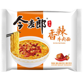 今麥郎珍品香辣牛肉麵110g