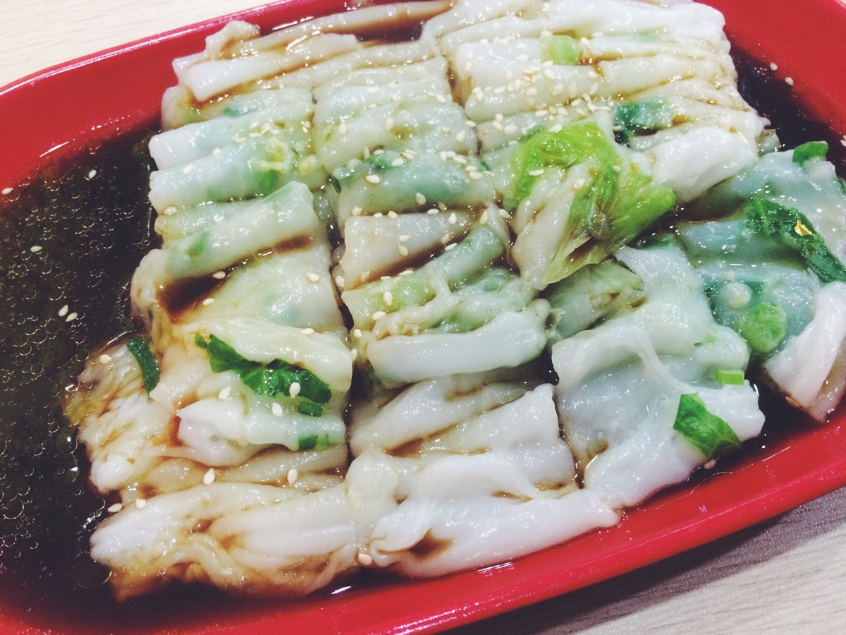 特色广东肠粉―双层青菜肠粉