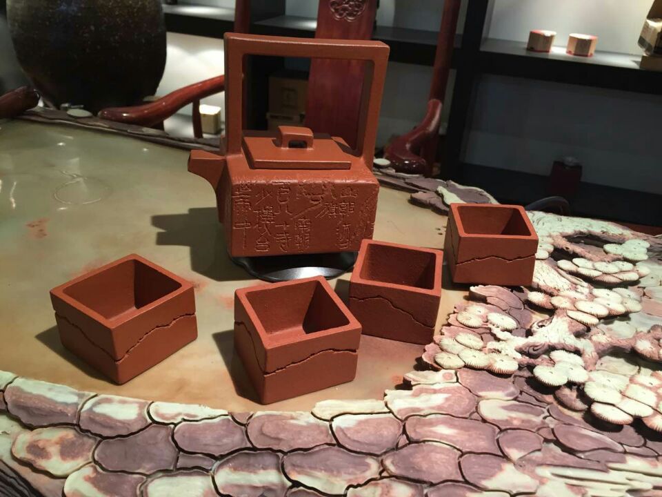 眭龙俊紫砂壶 提梁壶