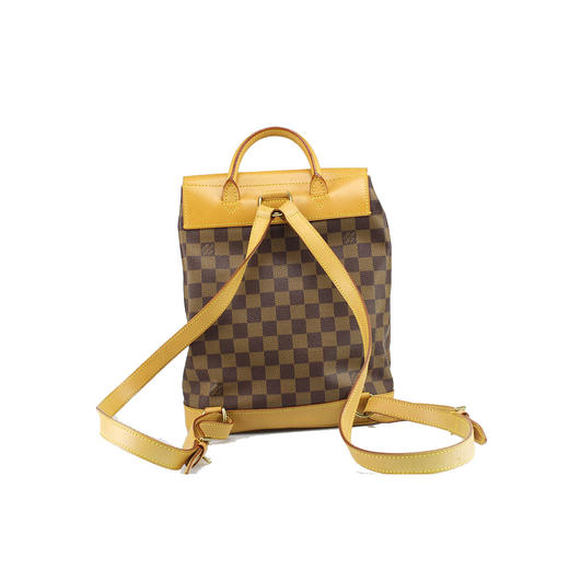 郭小炉古着精选eterna vintage| lv棋盘格双肩包