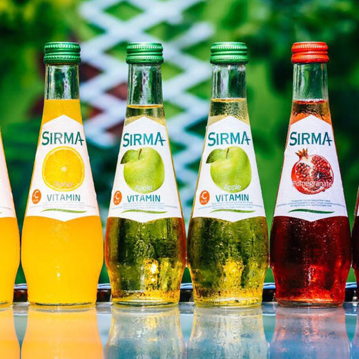SIRMA土耳其地中海松林天然果味气泡水（12瓶/包） 商品图0