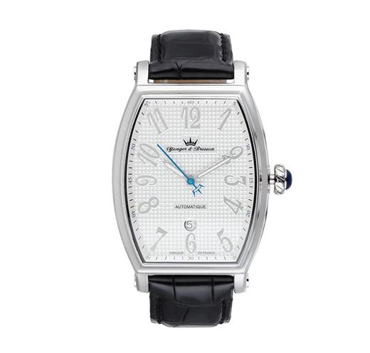 法国留学生推荐 雍家毕索机械男表 白色钢链款 皮带款  启东发货 顺丰包邮 商品图5