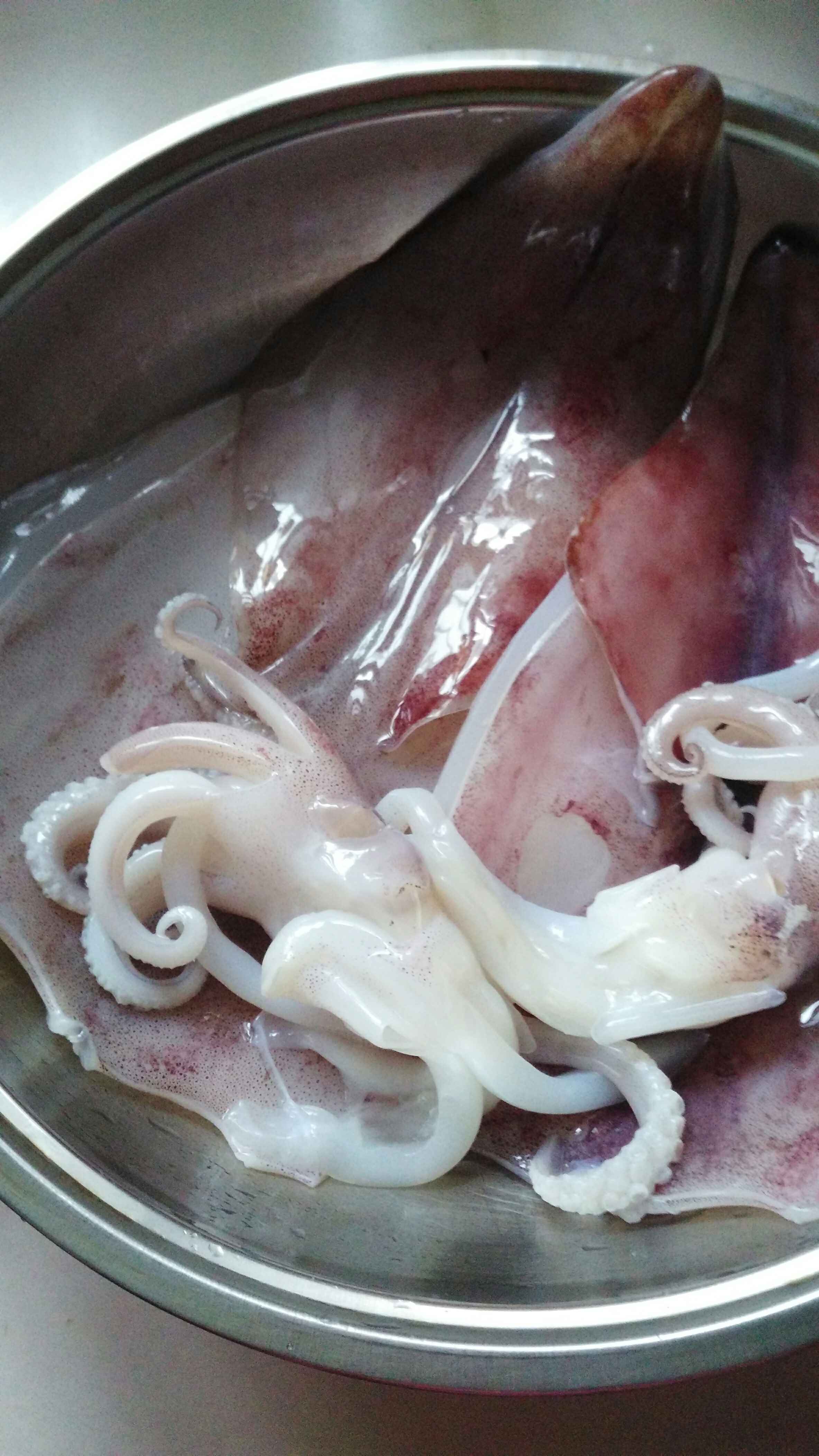 新鲜鱿鱼