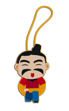 跪射俑·行李吊牌