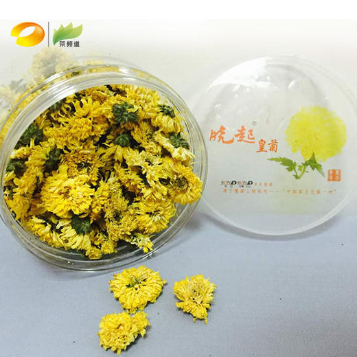 花茶 “傻教授” 2016年秋晓起皇菊 散花罐装 25g 商品图1