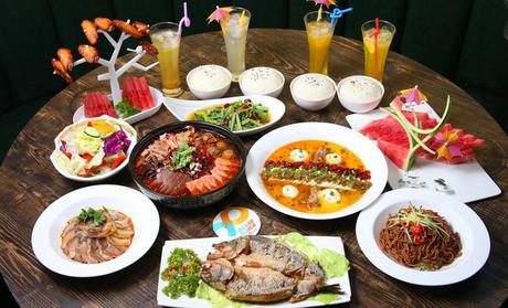 私幕 精美6人套餐 免费提供wifi免费停车