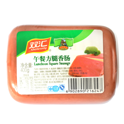 【火腿肠】双汇午餐方腿香肠400g