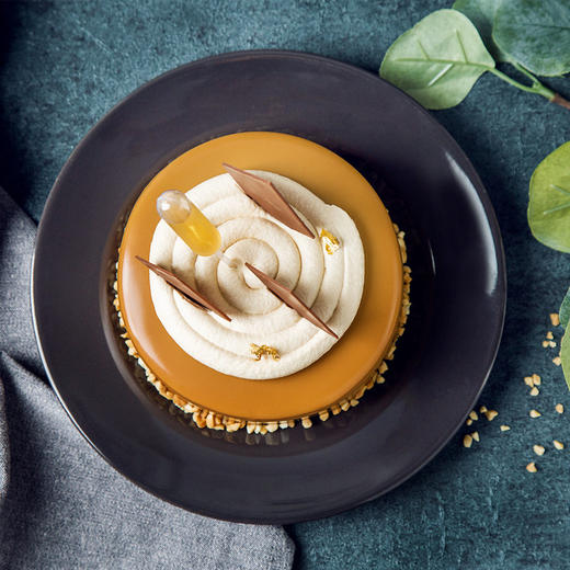 黑池焦糖海盐慕斯蛋糕欧式生日蛋糕新鲜定制深圳同城免费配送 商品图1