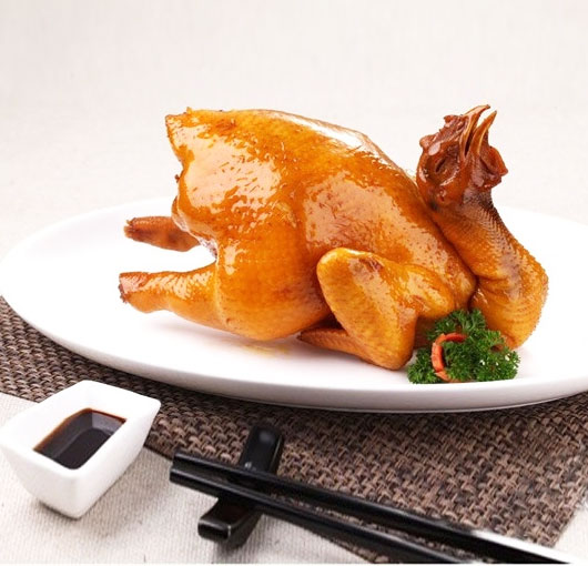 【烧腊】本地鼓油鸡半只(约0.9斤~1.1斤)