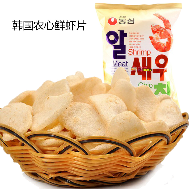 韩国农心原味鲜虾片