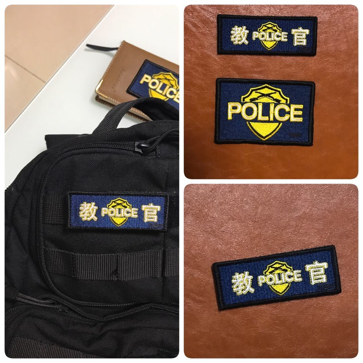 教官police | 徽章 | 魔术贴