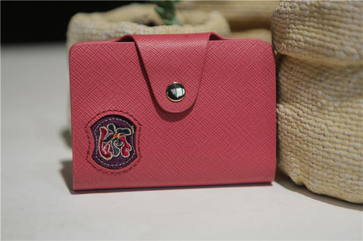 山谷居民品牌时尚苗绣卡包 - 锦年 商品图1