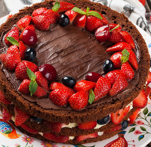 浆果裸蛋糕需提前24小时预订
