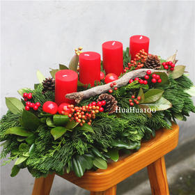 圣诞礼丨多款圣诞台花（4款入，点击见详情~）