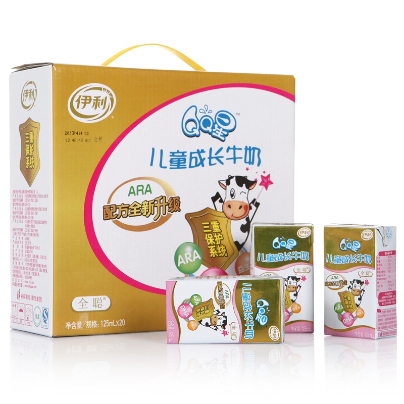 qq星儿童成长牛奶(125ml*20盒)