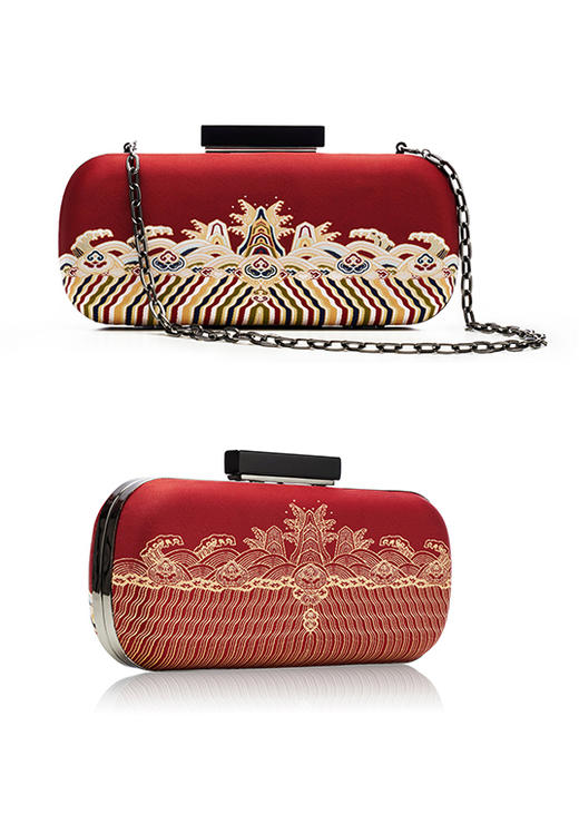 故宫·芭莎红 玲珑福韵 （银镀18K金镶天然宝石项链） 商品图3