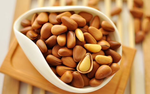 坚果零食干果 开口手剥松子500g