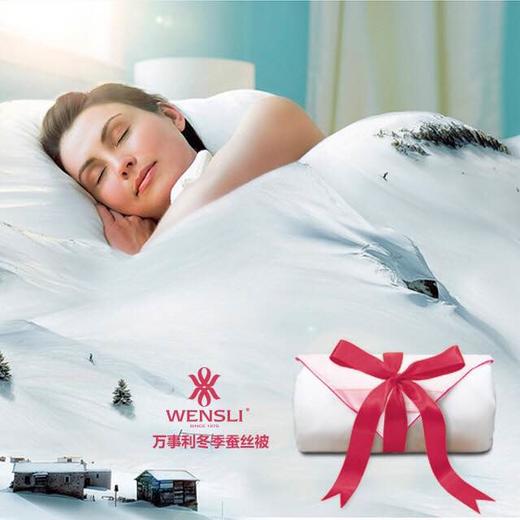 （永久下架）万事利会呼吸的冬季蚕丝被 星空冬恋 商品图0