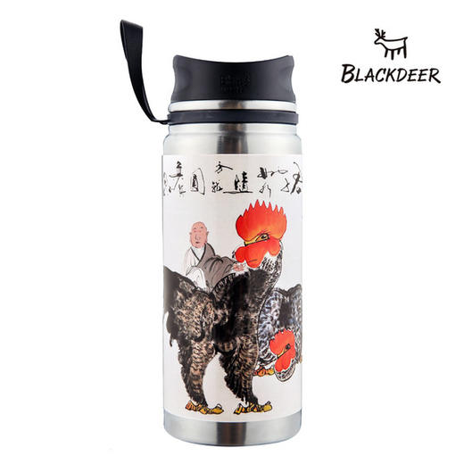 （永久下架）黑鹿随印保温杯/旅行便携运动闷烧罐 商品图6