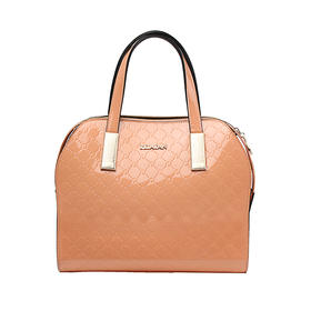 pejafan皮匠坊真皮菱格纹时尚气质大容量单肩包 女包 8288