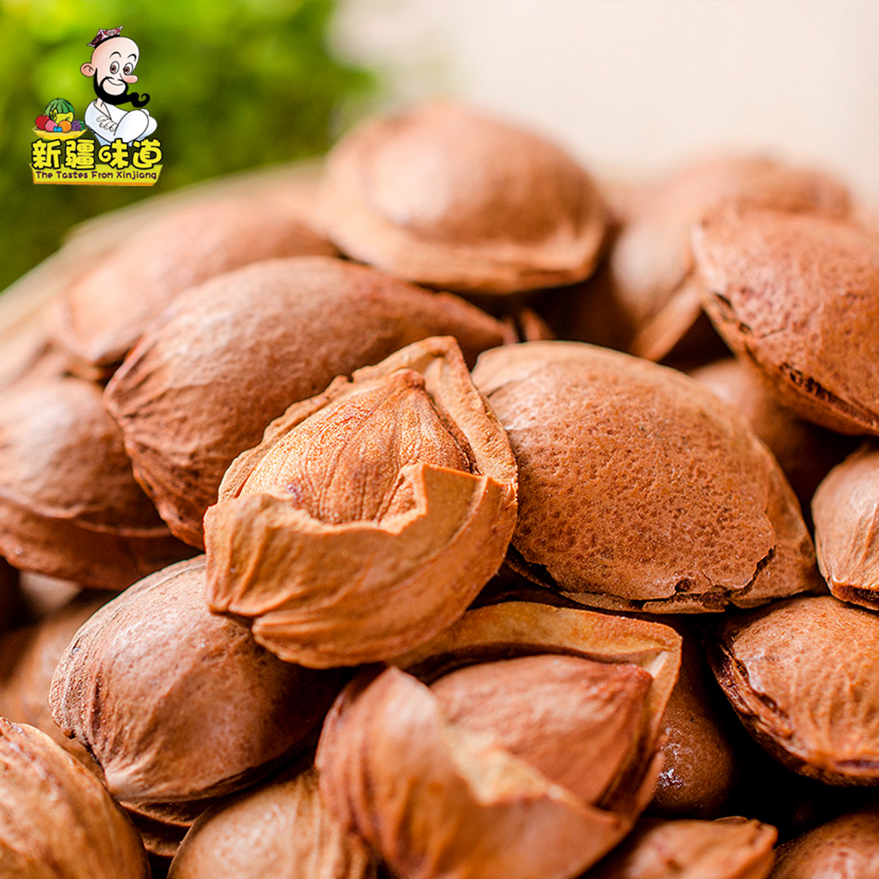 野生奶油味开口小杏核