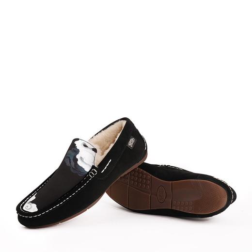 （永久下架）行云 男款 豆豆鞋 羊皮毛一体 商品图2