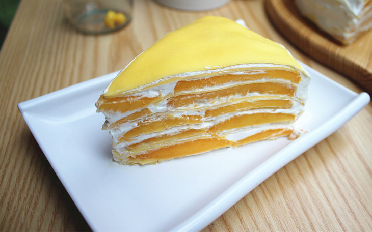 鲜纯芒果千层盒子