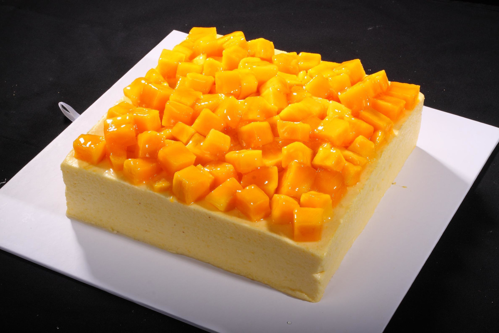 鲜纯芒果裸蛋糕