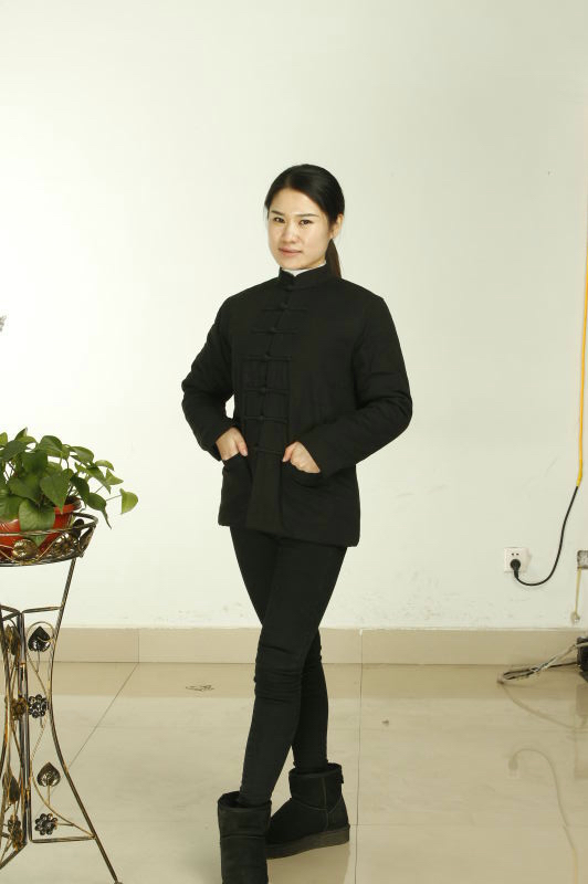 女士老粗布棉袄唐装