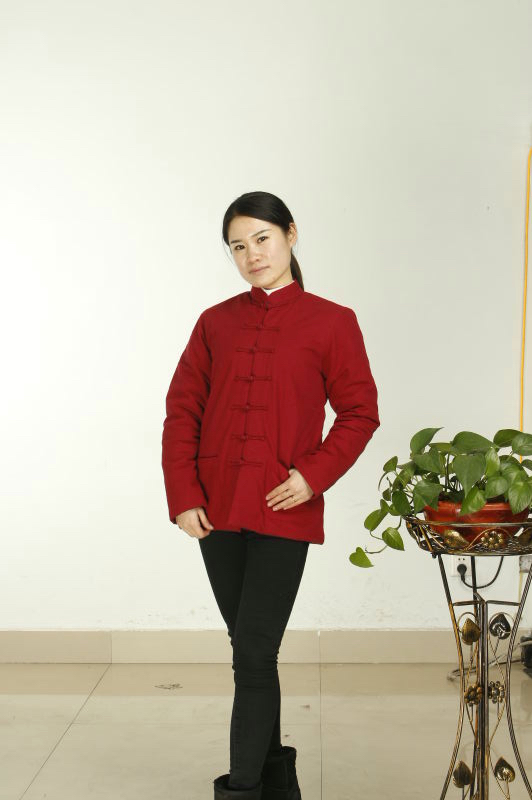 女士老粗布棉袄唐装