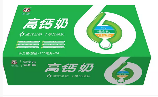 长富高钙奶250ml*24盒
