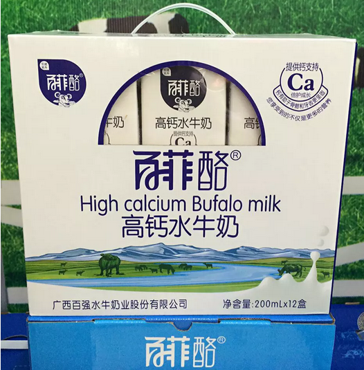 百菲酪高钙水牛奶200ml*12盒