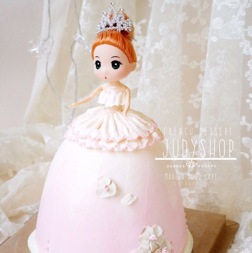 六寸彩虹粉色梦幻芭比