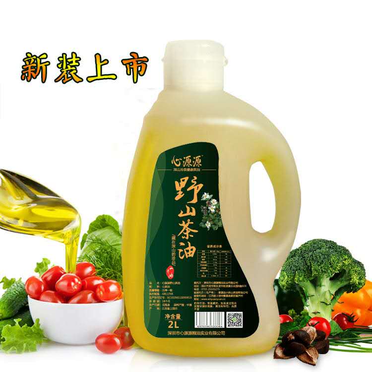 美丽小乡村,茶都婺源出品:100%野山茶油 新版 (2l)