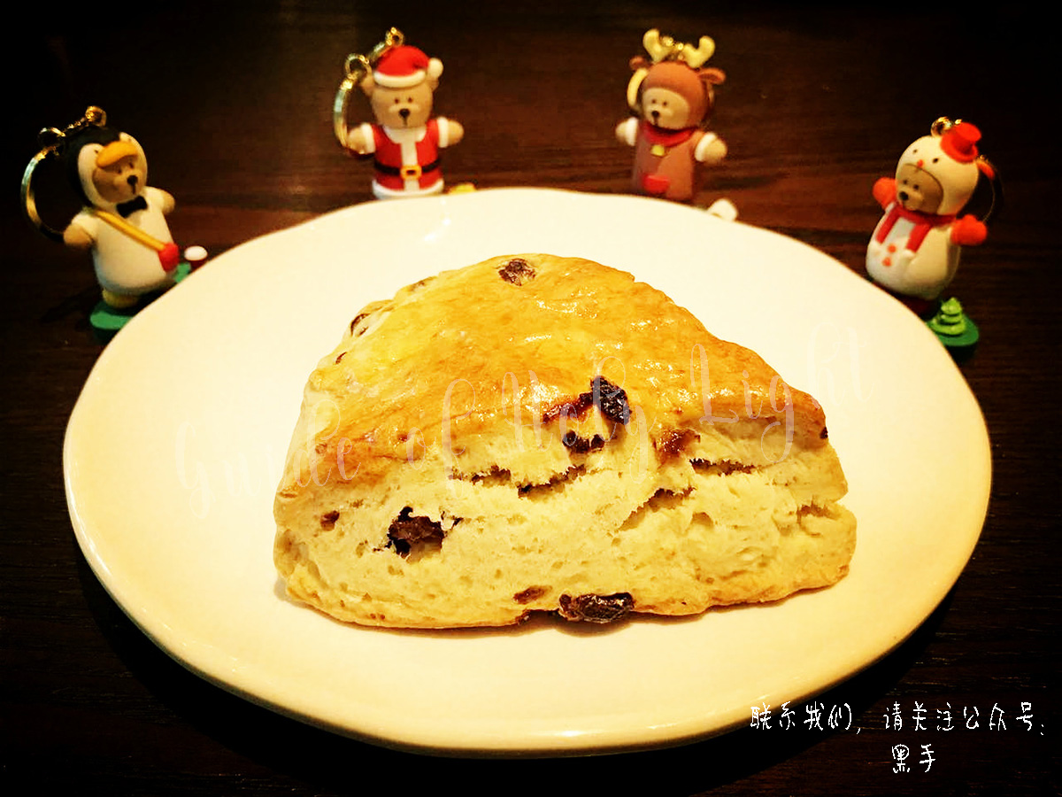 提子干松饼 raisin scone
