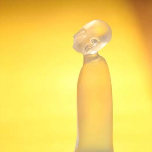 琉璃匠人 梁明毓原创琉璃作品 《沐浴佛光》 拍前联系客服选择颜色 商品图0