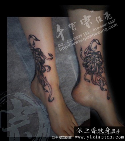 植物纹身 价格面议 - 依兰香纹身馆