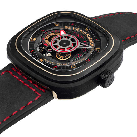 SevenFriday招财进宝春节特别限量版机械表（P2B-8） 商品图1