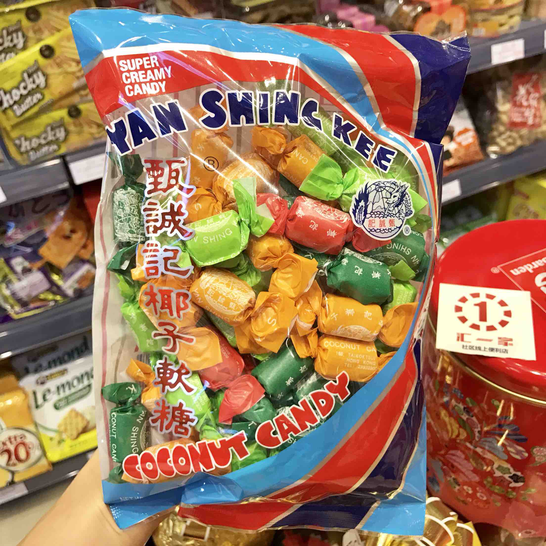 香港 甄诚记椰子软糖 300g 4891714101185