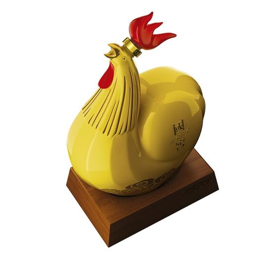 国窖1573 春酿 金鸡啼祥 5L（黄）2017浓香朝圣 封藏大典  泸州老窖官方旗舰店 商品图3