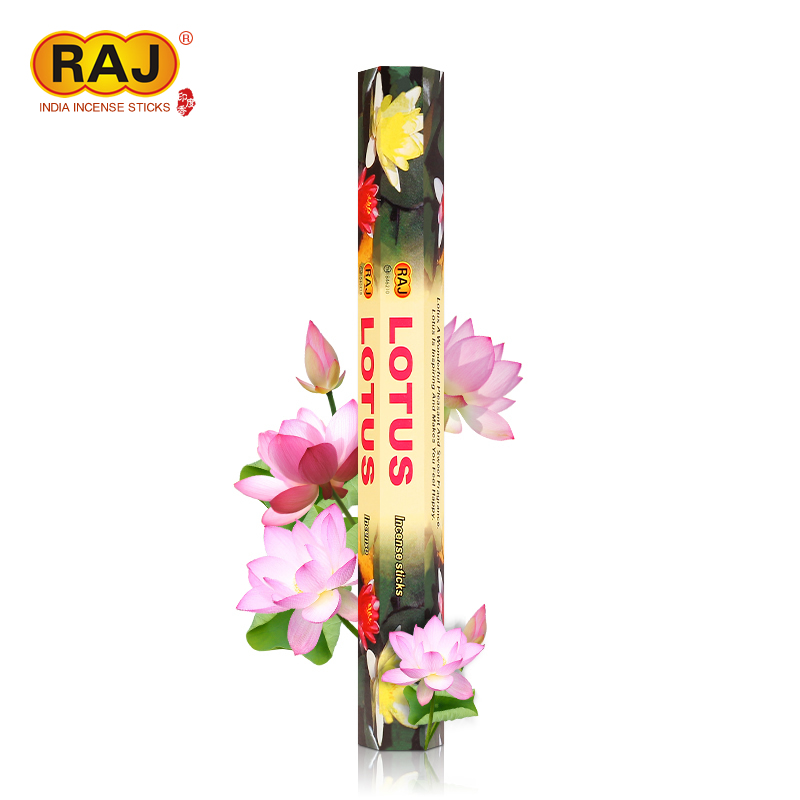 Raj印度香荷花lotus 正品印度原装进口手工花香薰熏香线香多规格 官方微店