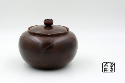 莲花罐建水紫陶 商品图0