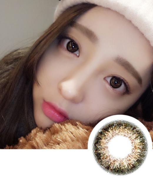 【硅水凝胶材质】URLENS 流年棕色 商品图0