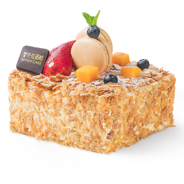 蓝莓拿破仑 blueberry napoleon