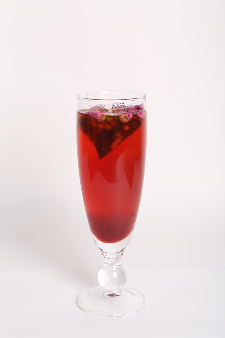 玫瑰蔓越莓红茶